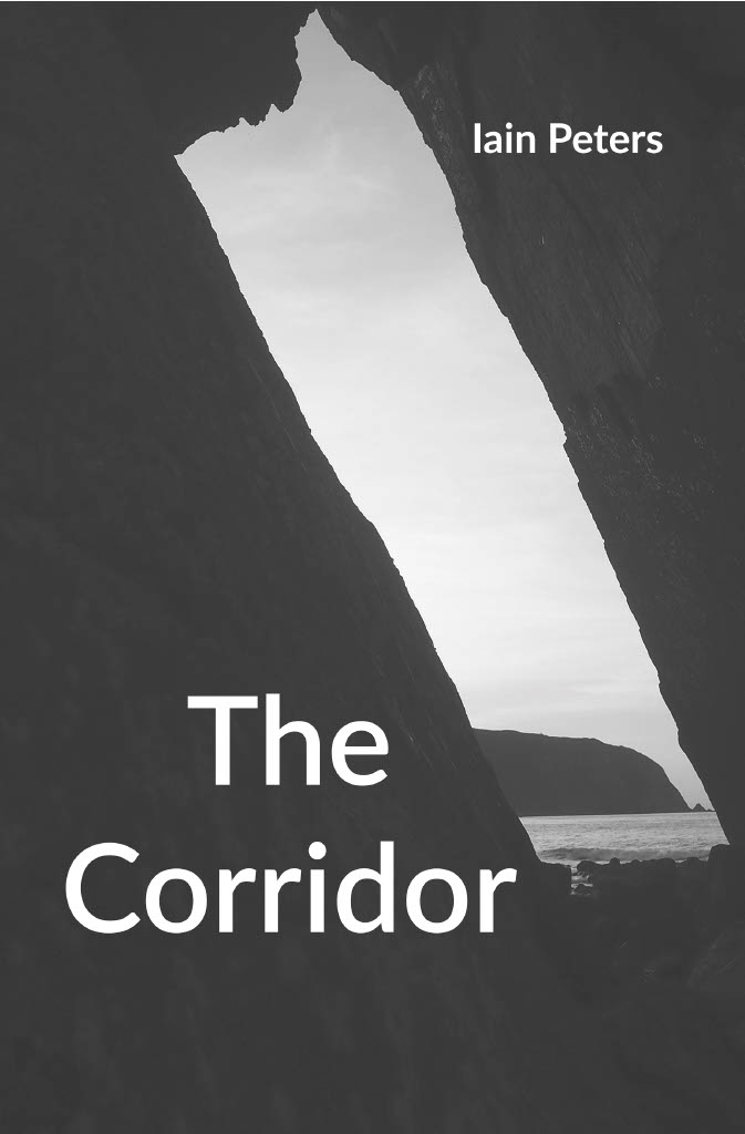 The front cover of The Corridor by Iain Peters