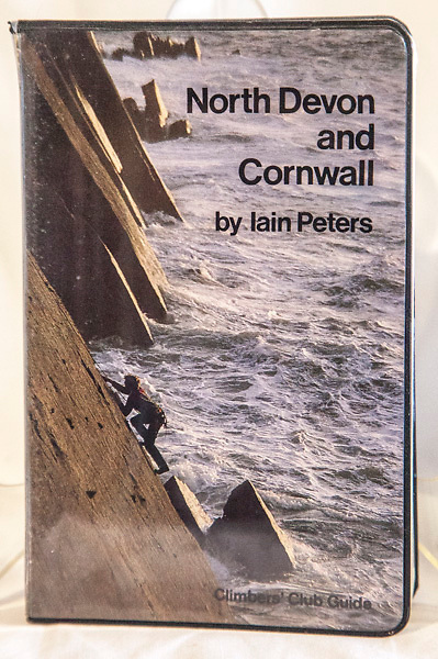 Front cover for Climbers’ Club Guide to North Devon and Cornwall